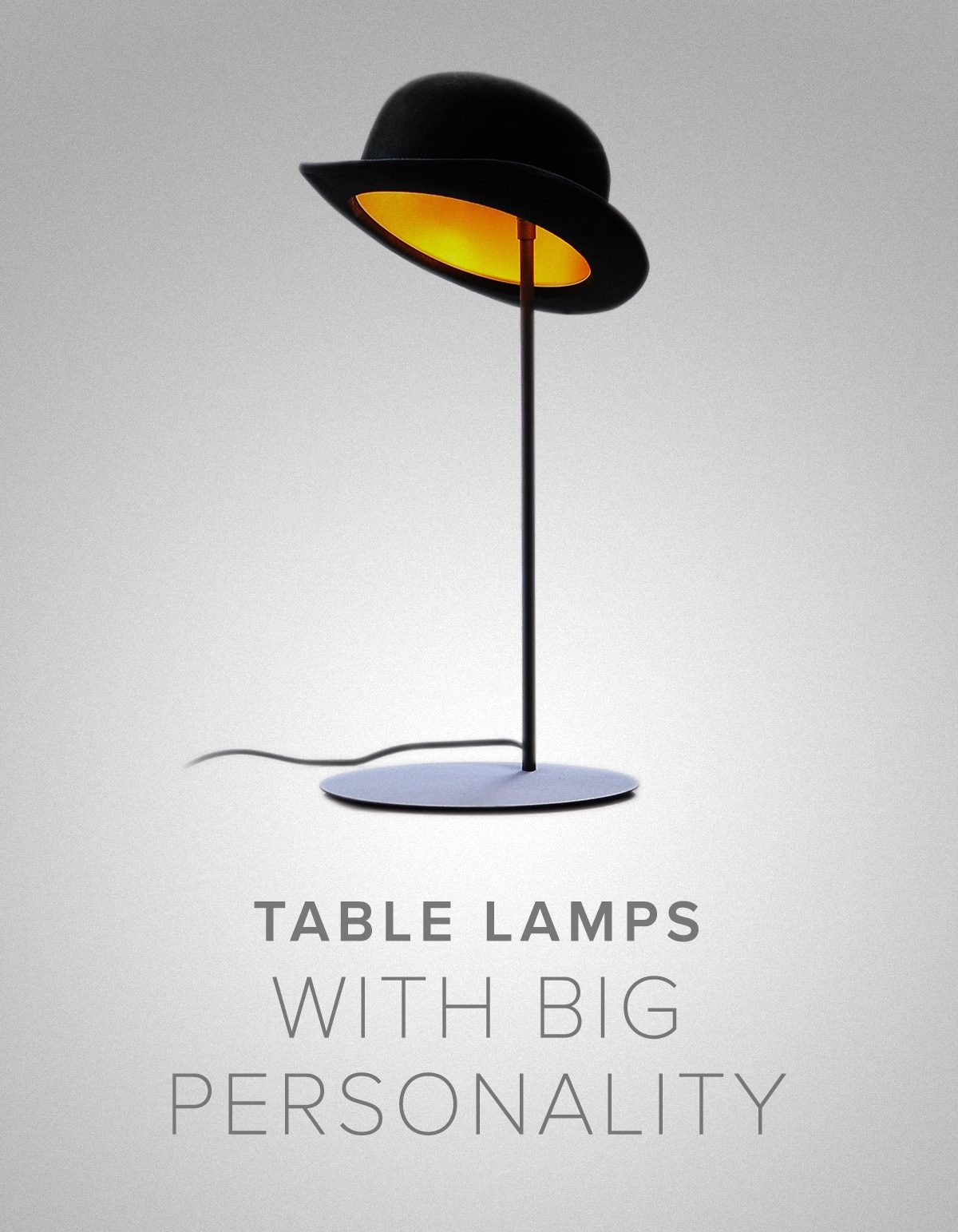 Big Personality Table Lamps